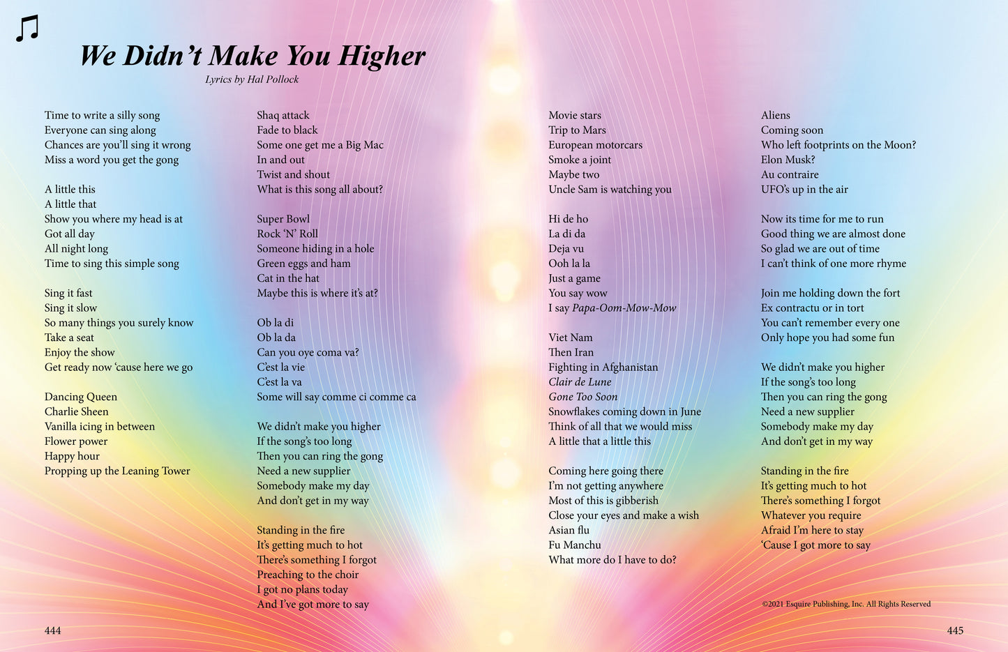 We Didn't Make You Higher