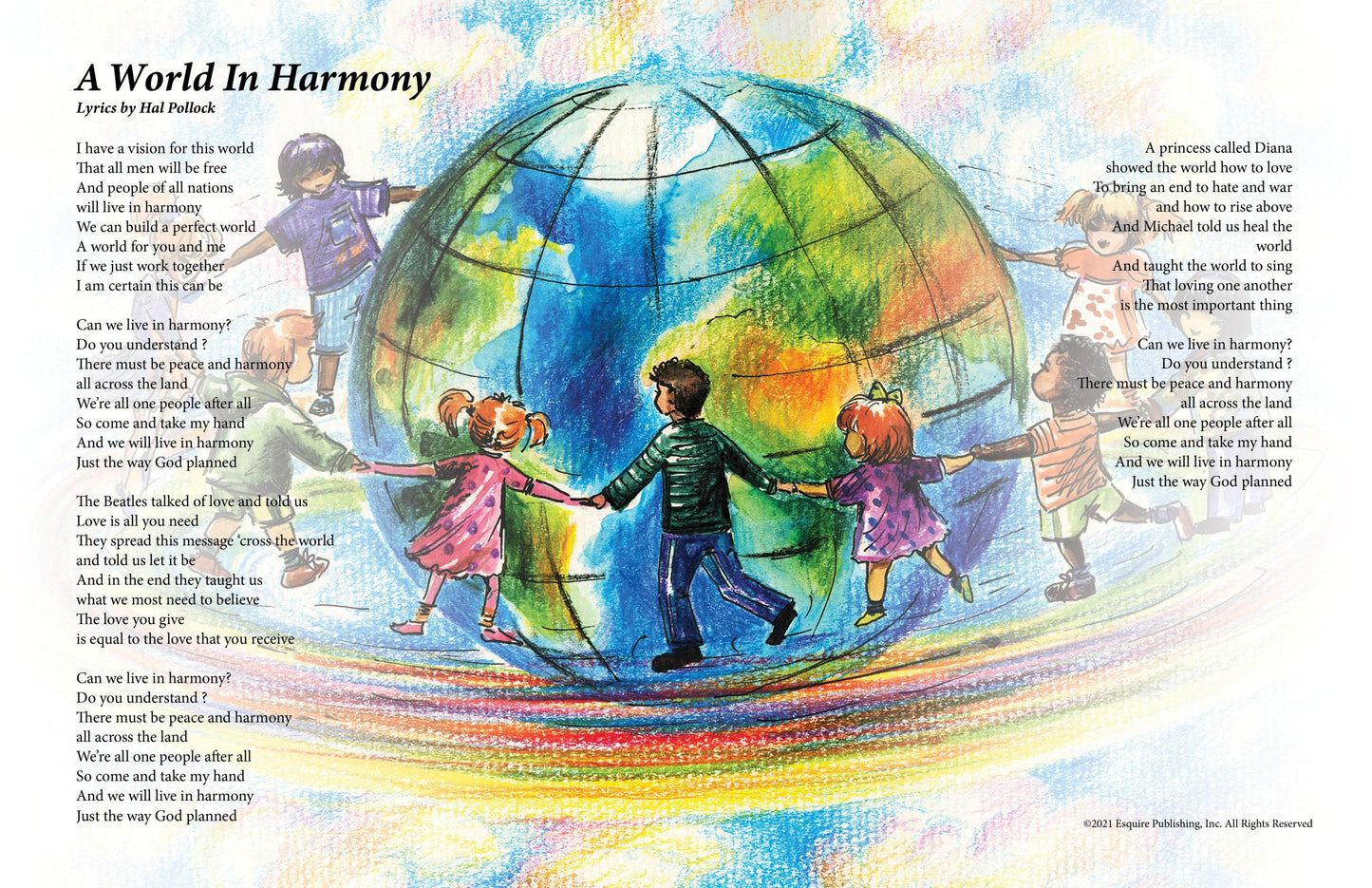 A World In Harmony - E-Card