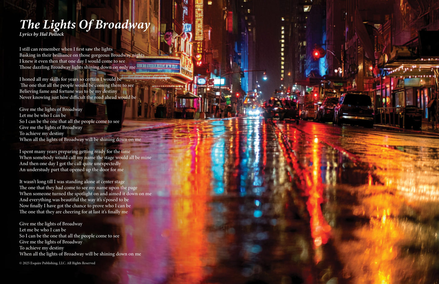 The Lights Of Broadway - E-Card