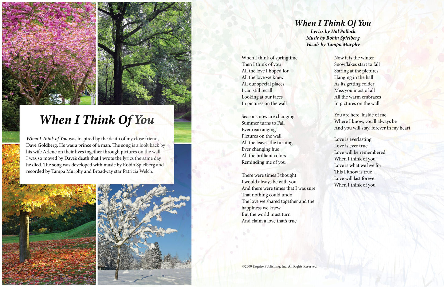 When I Think Of You - E-Card