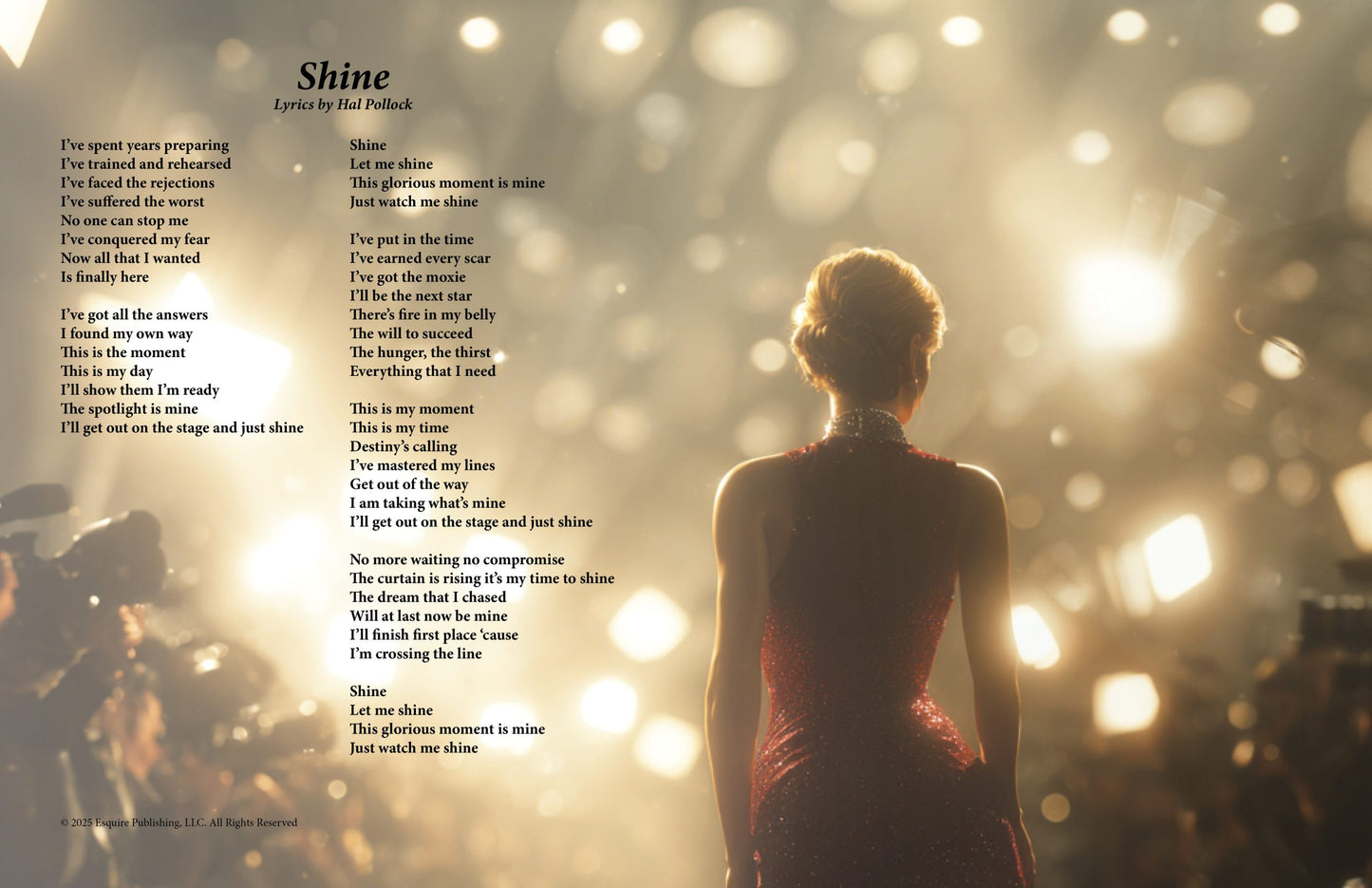 Shine - Lyric Art Print