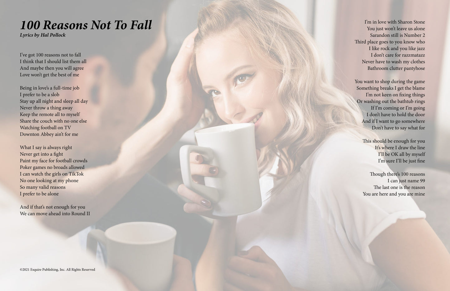 100 Reasons Not To Fall - E-Card
