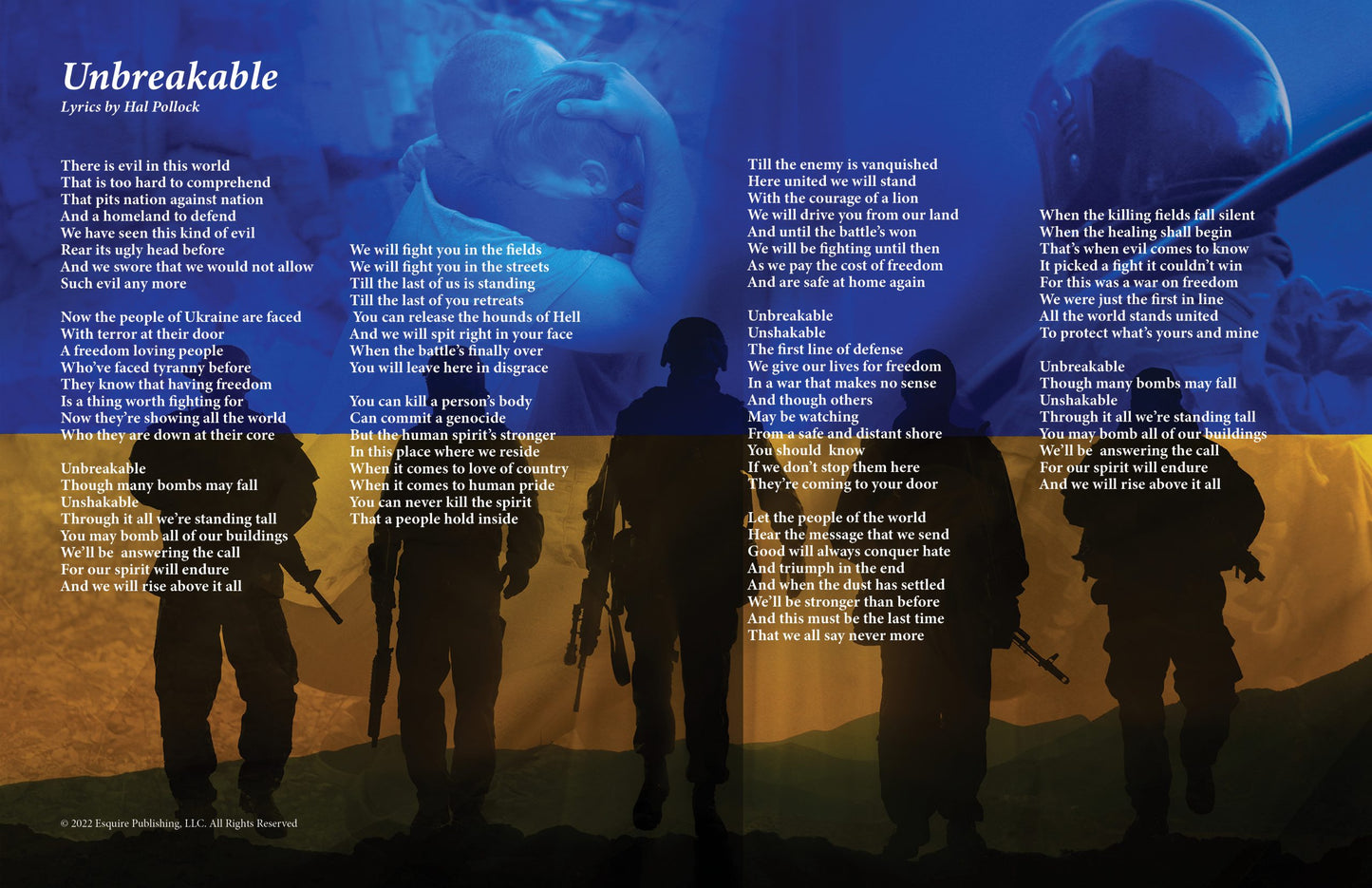 Unbreakable - Lyric Art Print