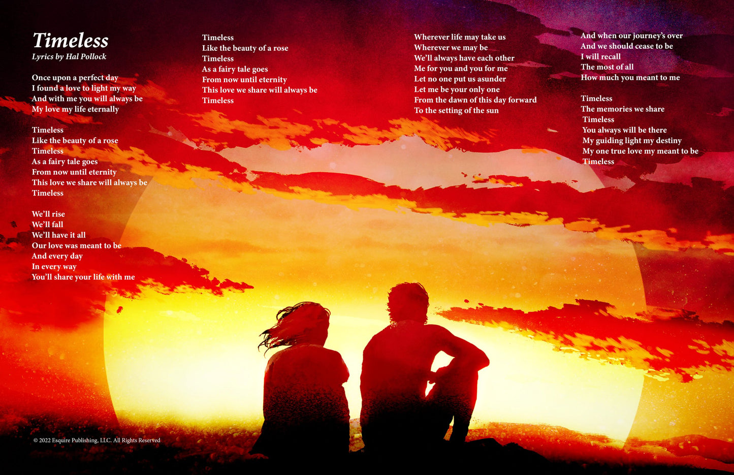 Timeless - Lyric Art Print