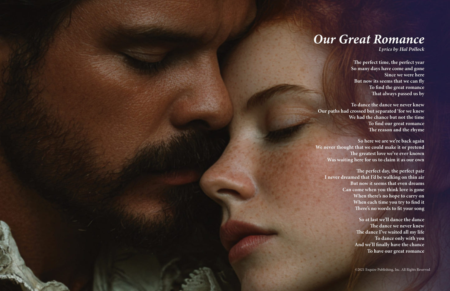 Our Great Romance - Lyric Art Print
