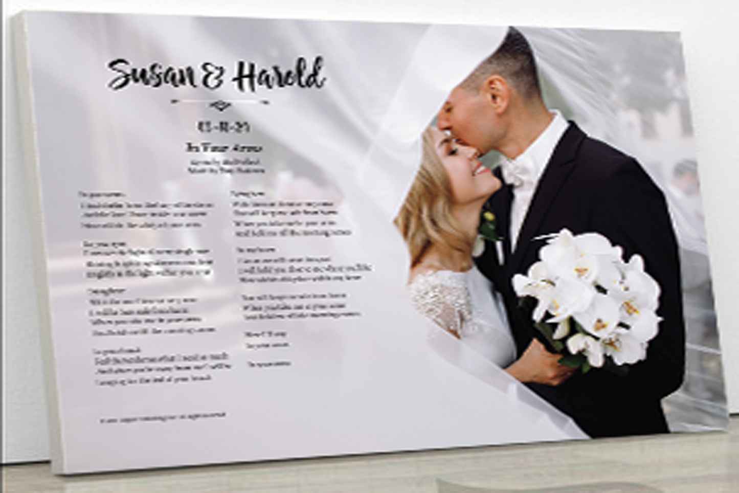 Copy of YOUR PHOTO SONG LYRICS PRINT