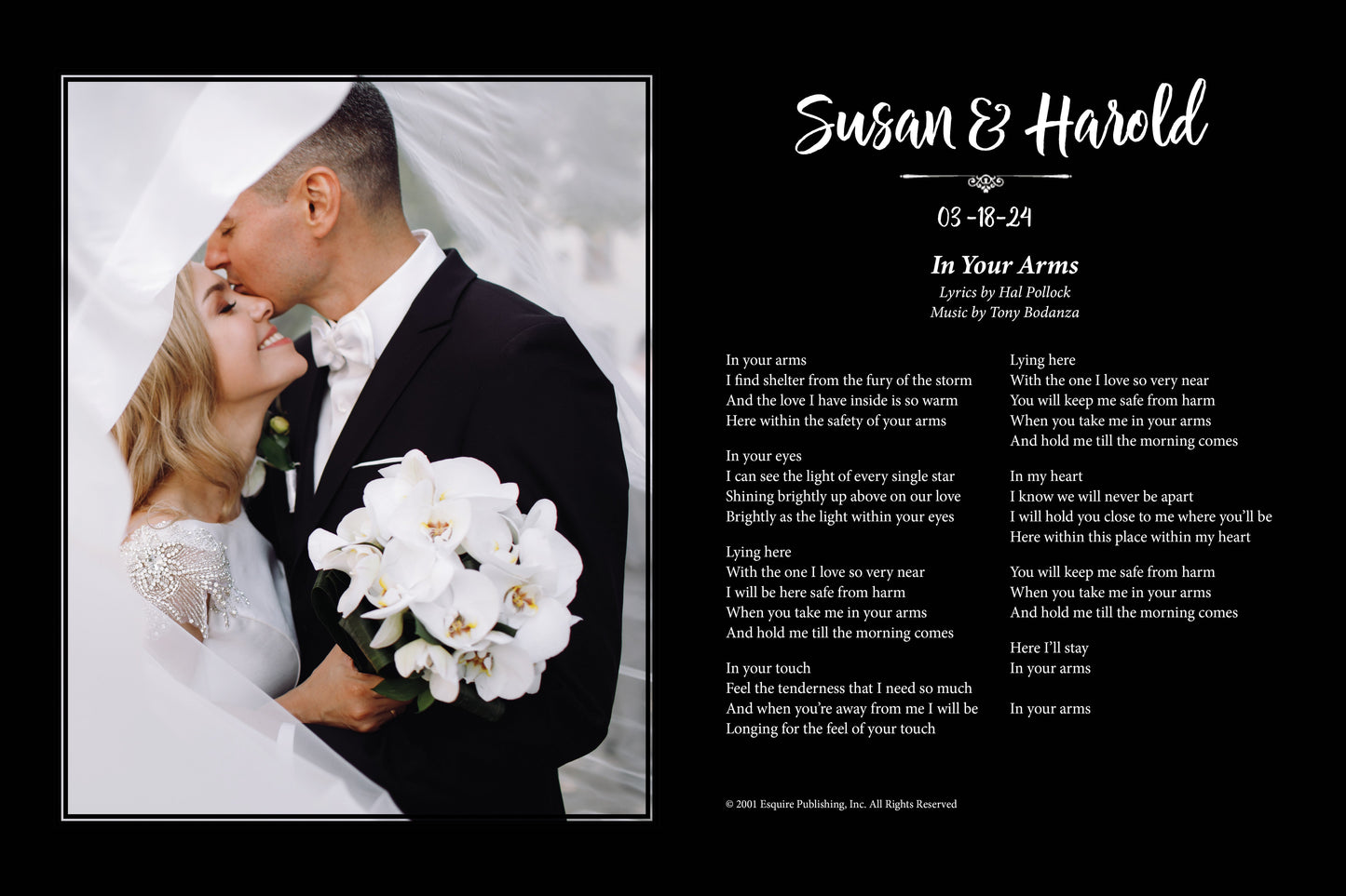Copy of YOUR PHOTO SONG LYRICS PRINT
