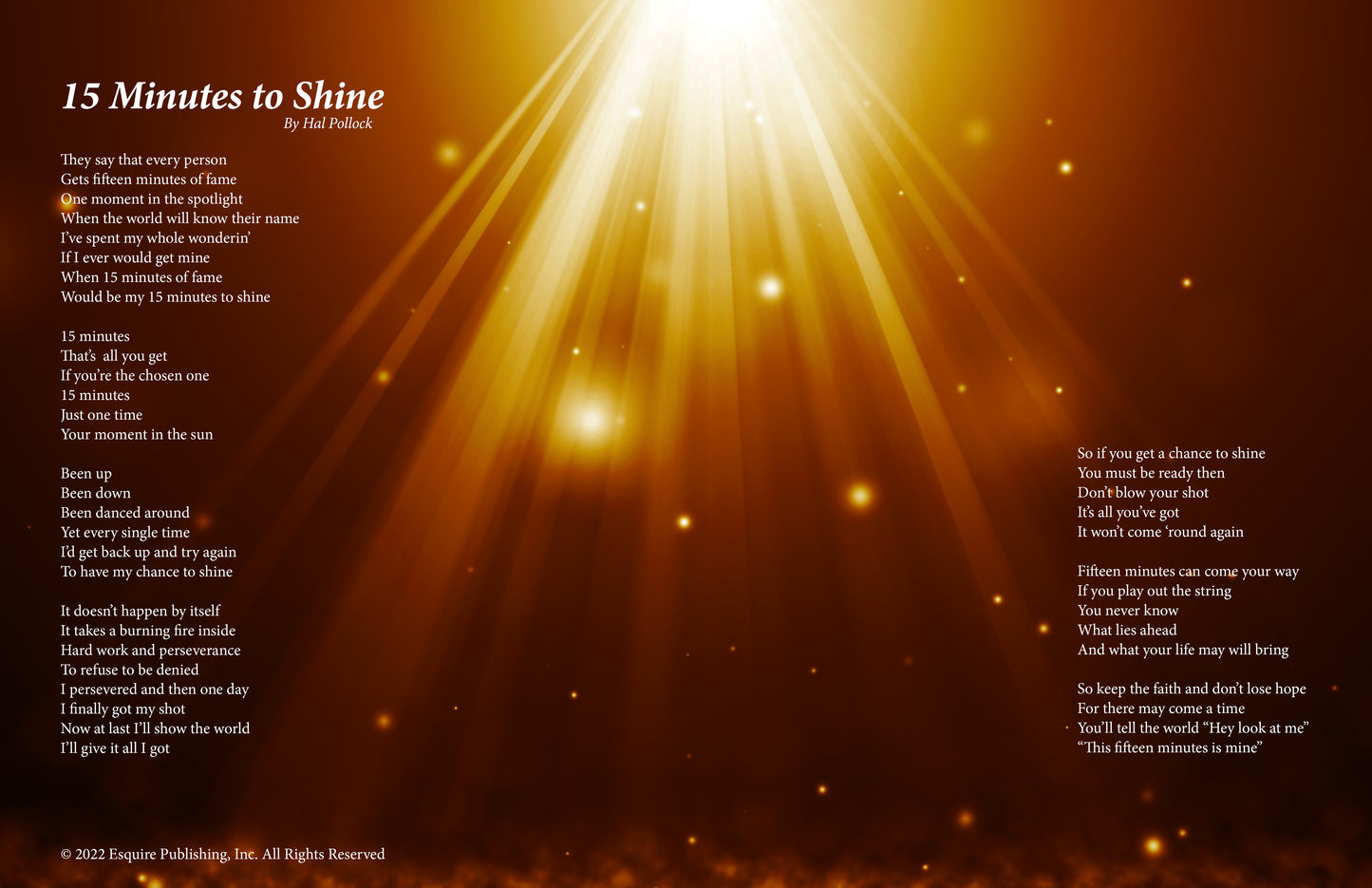 ecard - 15 Minutes To Shine