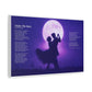 Under The Stars — Lyric Art Print (Canvas)