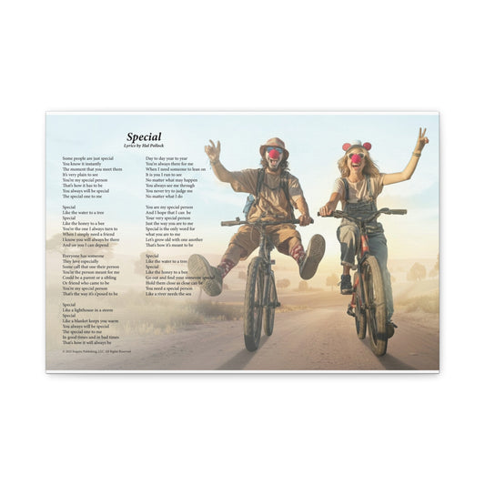 Special — Lyric Art Print (Canvas)