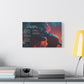 Don't Die With Your Music Still In You — Lyric Art Print (Canvas)