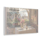 A Table By The Window — Lyric Art Print (Canvas)