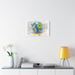 A World In Harmony — Lyric Art Print (Canvas)