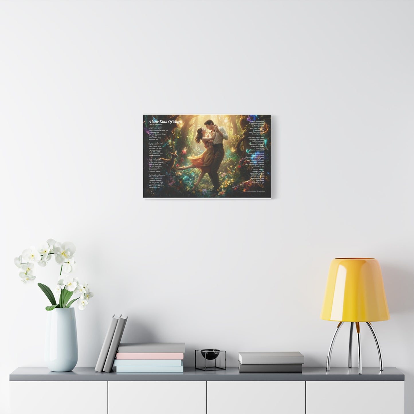 A New Kind Of Magic — Lyric Art Print (Canvas)