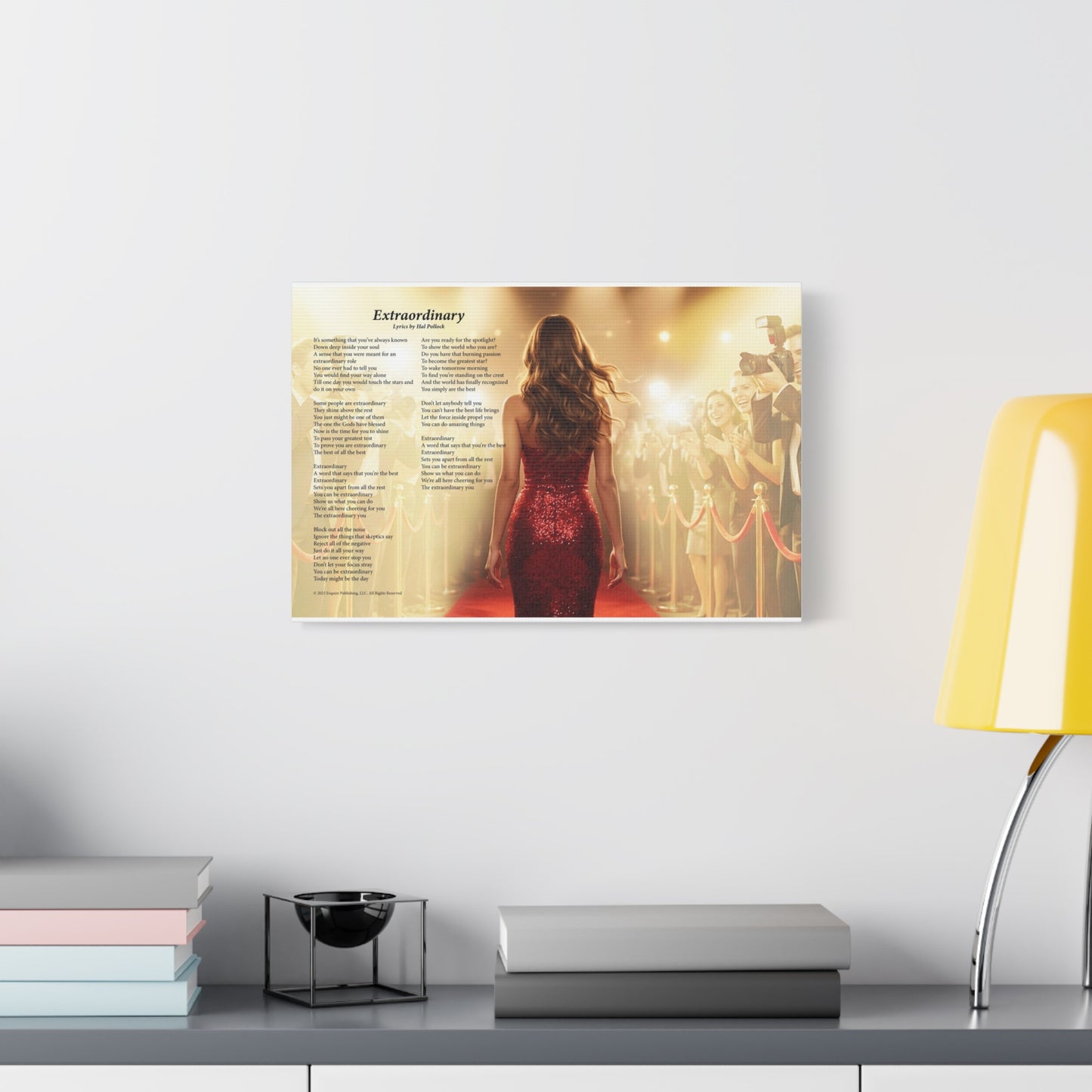 Extraordinary — Lyric Art Print (Canvas)