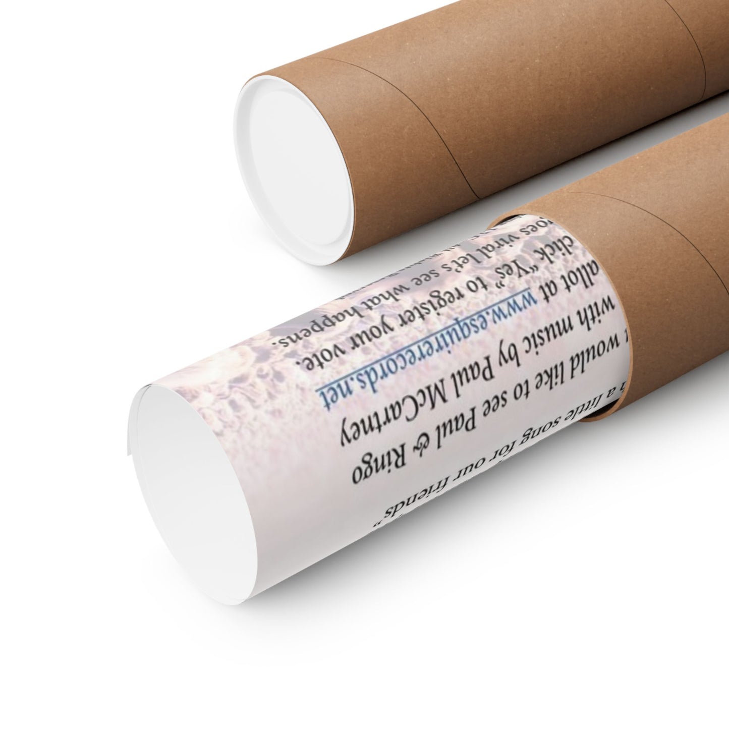 Forever Yours — Lyric Art Print (Matte Paper)