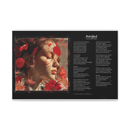 Petrified — Lyric Art Print (Canvas)