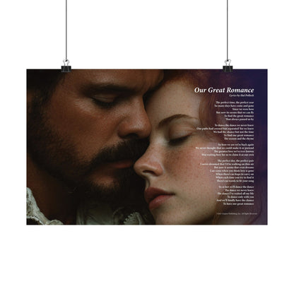 Our Great Romance — Lyric Art Print (Matte Paper)