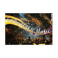 Music Concert Matte Poster — "Set the World to Music" Wall Art (Vertical & Horizontal)