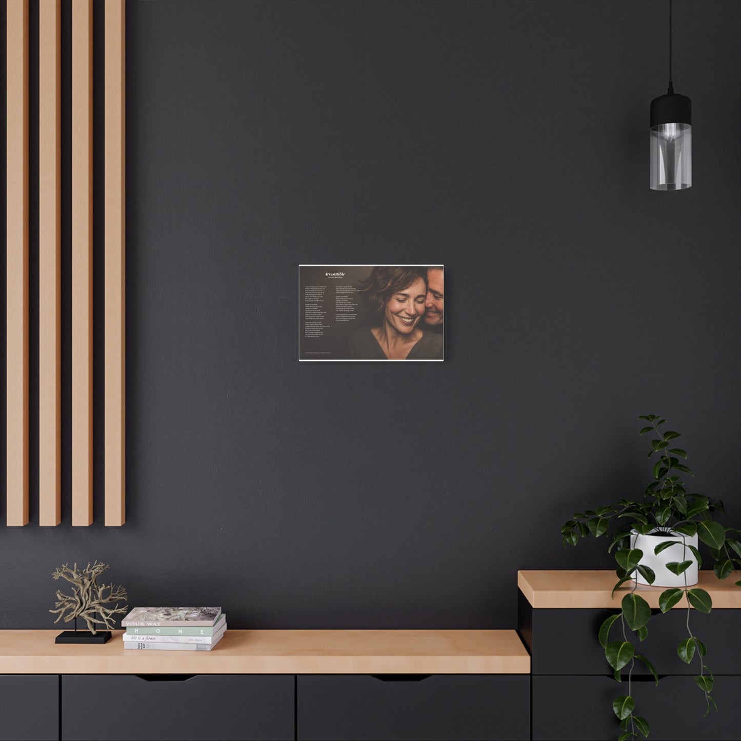 Irresistible — Lyric Art Print (Canvas)