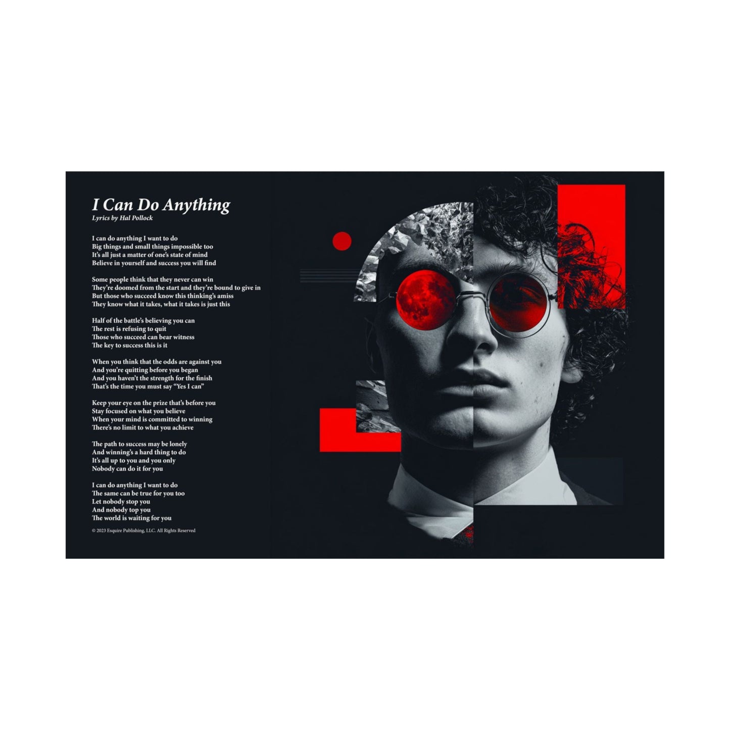 I Can Do Anything — Lyric Art Print (Matte Paper)