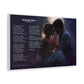 Midnight Moon — Lyric Art Print (Canvas)