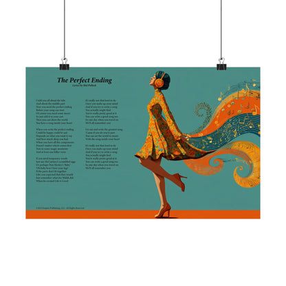 The Perfect Ending — Lyric Art Print (Matte Paper)
