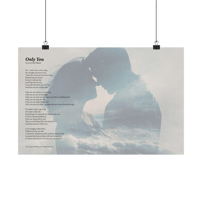Only You — Lyric Art Print (Matte Paper)