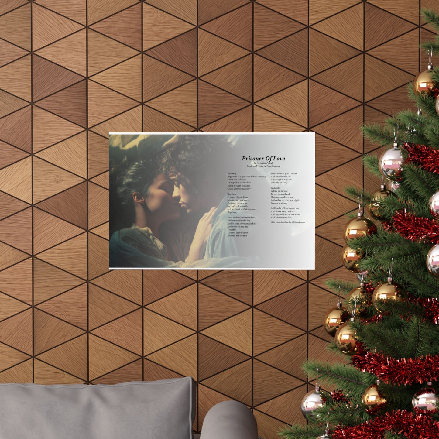 Prisoner Of Love — Lyric Art Print (Matte Paper)