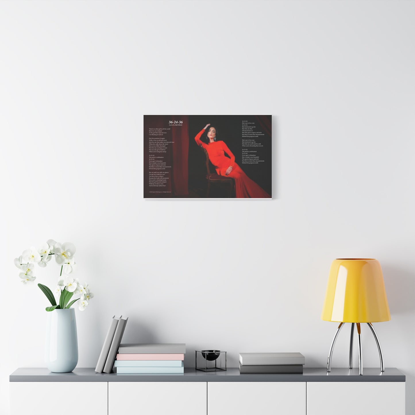 36-24-36 — Lyric Art Print (Canvas)