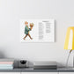 Geriatric Love — Lyric Art Print (Canvas)