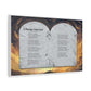 A Message From God — Lyric Art Print (Canvas)