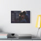 Midnight Moon — Lyric Art Print (Canvas)