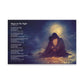 Magic In The Night — Lyric Art Print (Canvas)