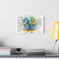 A World In Harmony — Lyric Art Print (Canvas)