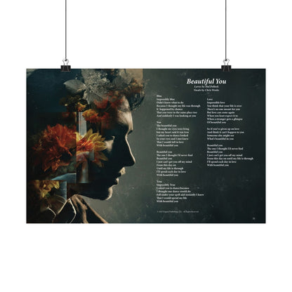 Beautiful You — Lyric Art Print (Matte Paper)