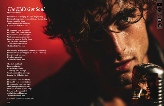 The Kid's Got Soul - Lyric Art Print