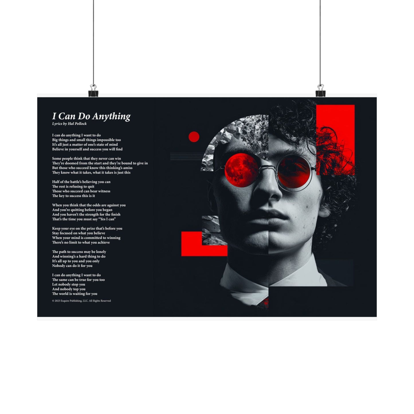 I Can Do Anything — Lyric Art Print (Matte Paper)
