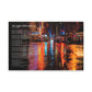 The Lights Of Broadway — Lyric Art Print (Canvas)