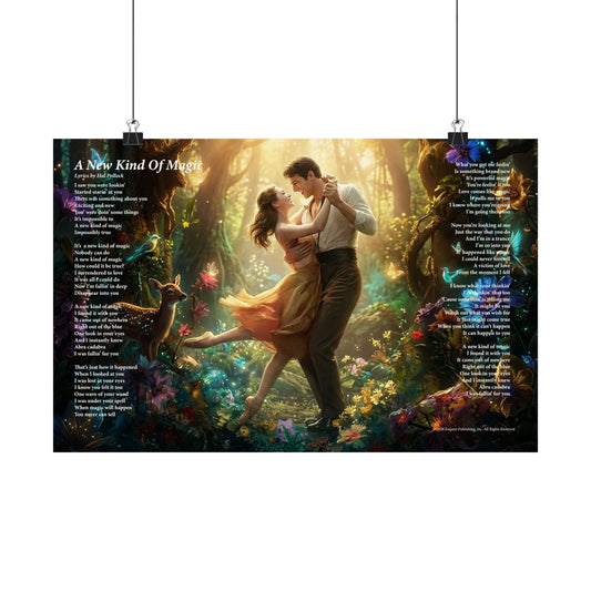 A New Kind Of Magic — Lyric Art Print (Matte Paper)