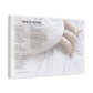 Bump In The Night — Lyric Art Print (Canvas)