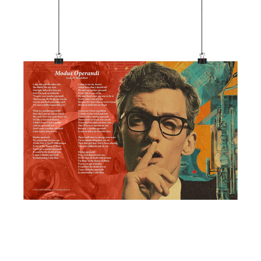 Modus Operandi — Lyric Art Print (Matte Paper)