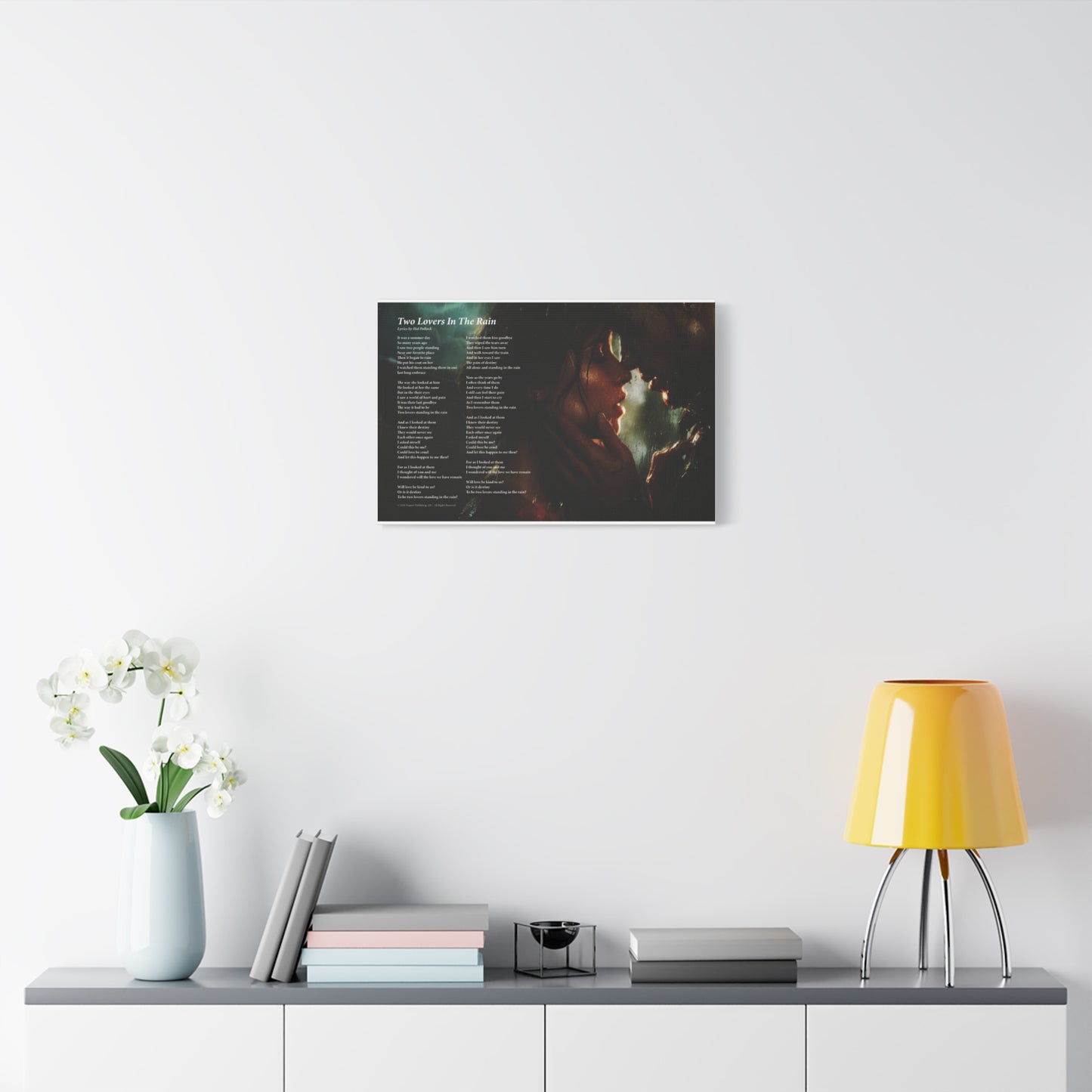 A Chance For Me — Lyric Art Print (Canvas)