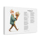 Geriatric Love — Lyric Art Print (Canvas)