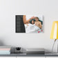 A Stranger In My Bed — Lyric Art Print (Canvas)