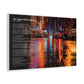 The Lights Of Broadway — Lyric Art Print (Canvas)