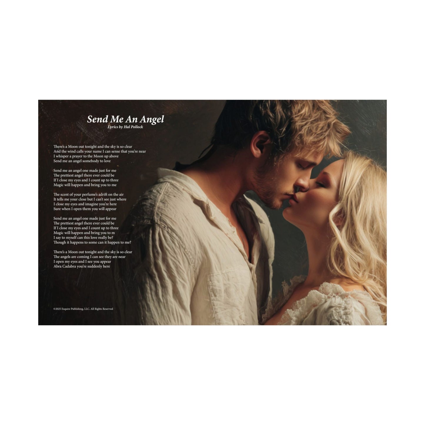 Send Me An Angel — Lyric Art Print (Matte Paper)