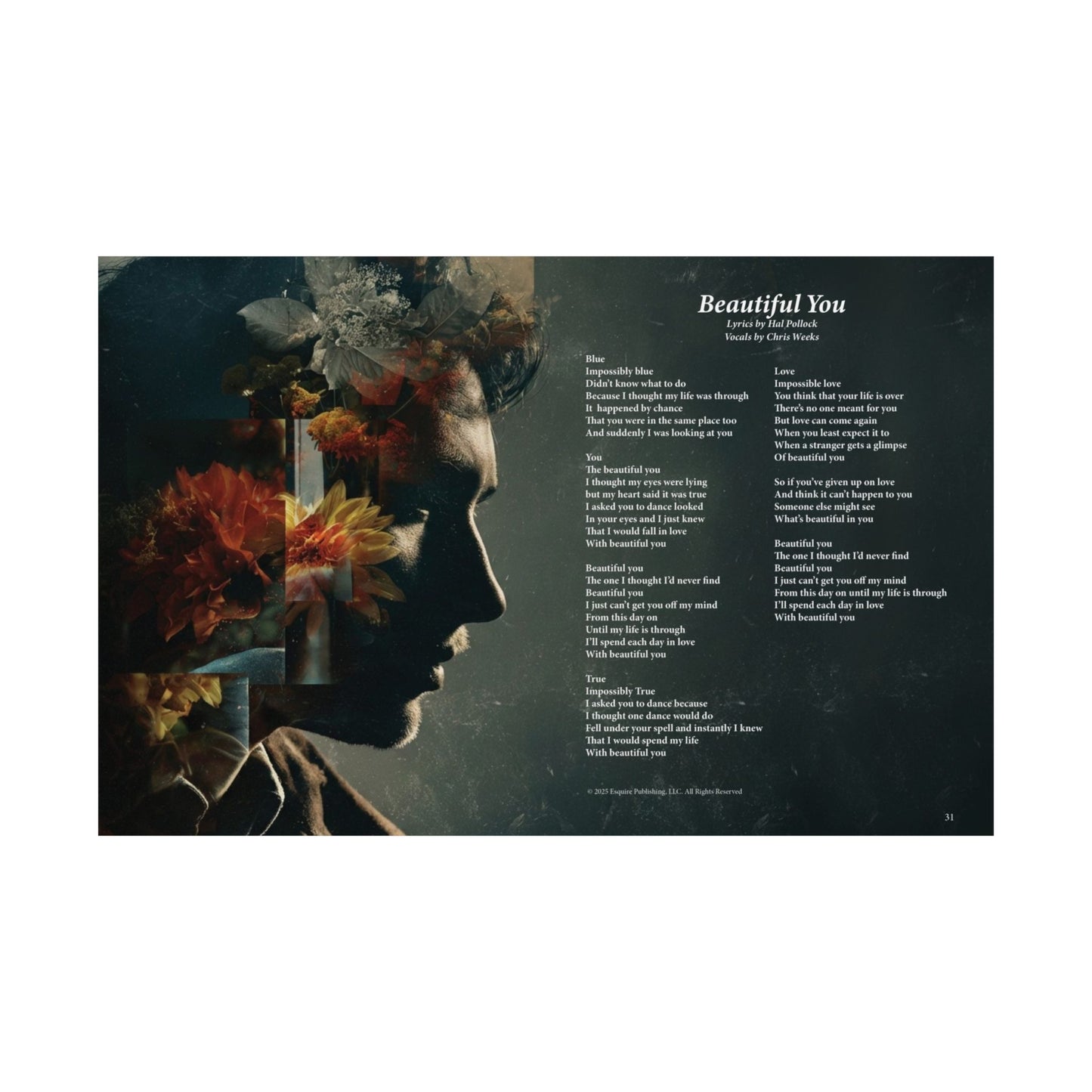 Beautiful You — Lyric Art Print (Matte Paper)