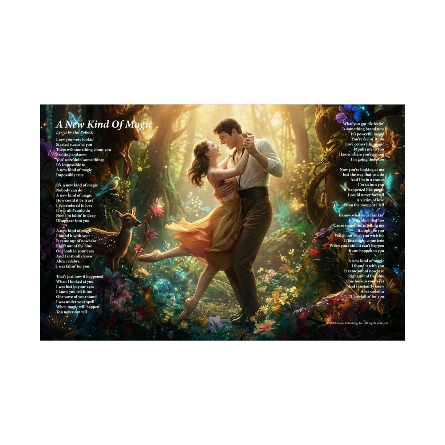 A New Kind Of Magic — Lyric Art Print (Matte Paper)
