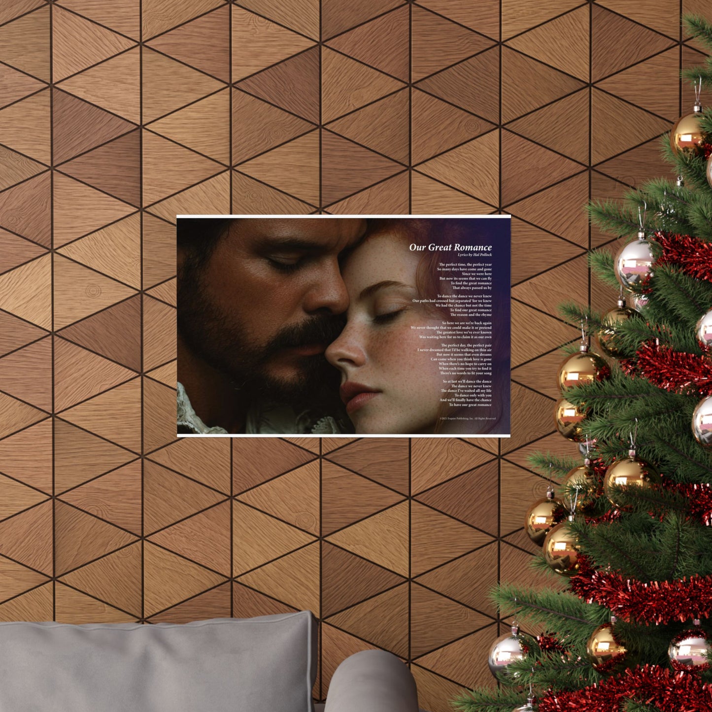 Our Great Romance — Lyric Art Print (Matte Paper)